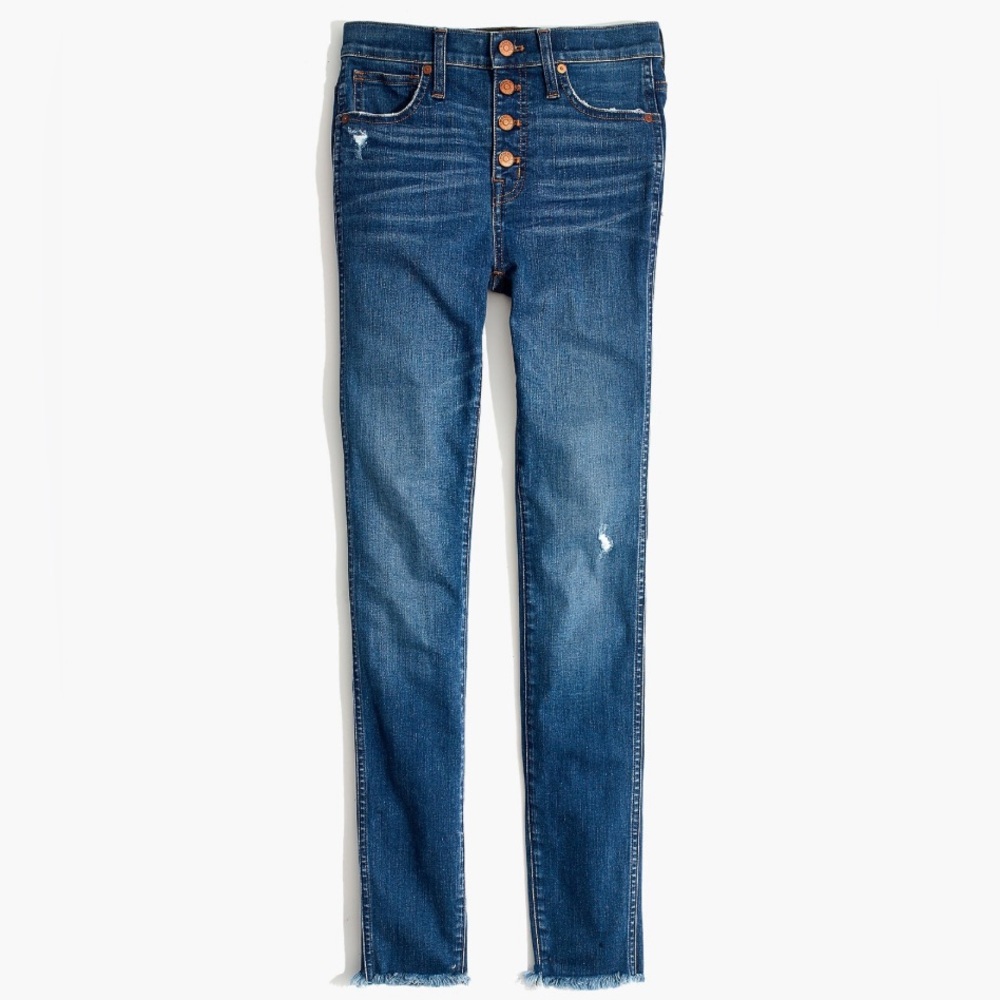 Madewell 10" High-Rise Skinny Jeans in Hanna Wash -30